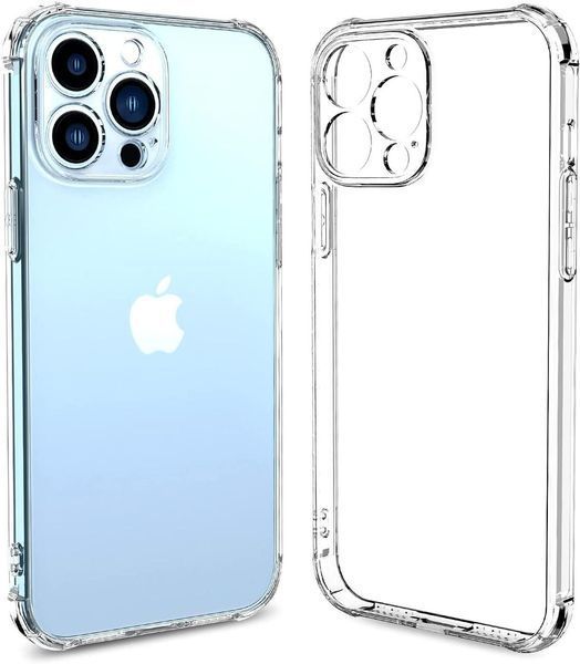 Чохол WXD силіконовий протиударний для iPhone 13 Pro / прозорий 087023 фото