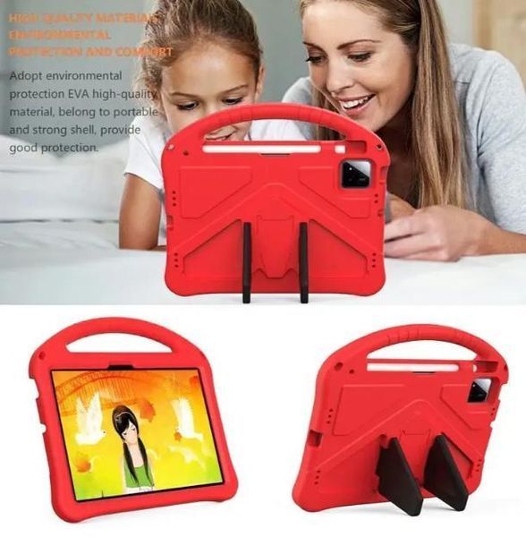 Чохол New Kids Case на планшет Poco Pad X1 (11.2") / червоний 100890 фото