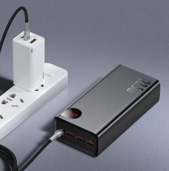 Повербанк Power Bank Hoco J86 Powermaste 22.5W 400000mAh чорний 094464 фото