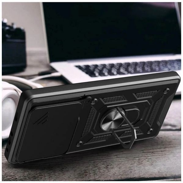 PC + TPU чохол Camshield Armor для Xiaomi 14T / синій 097631 фото