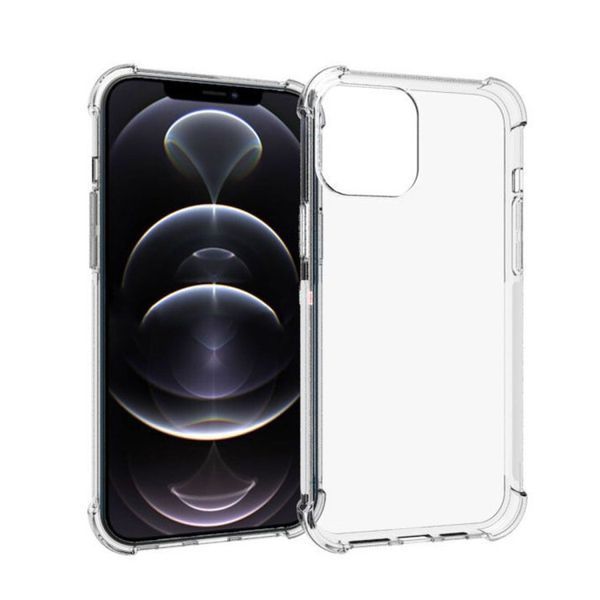 Чохол WXD силіконовий протиударний для iPhone 13 Pro / прозорий 087023 фото