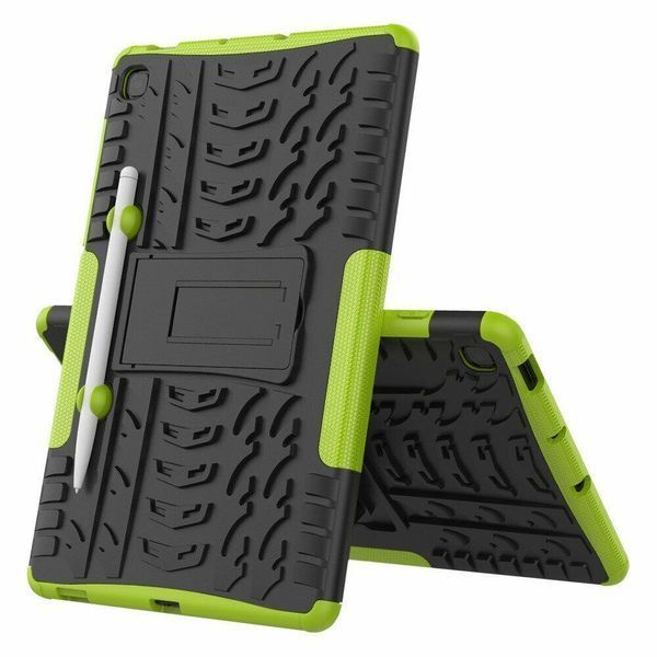 PC + TPU чохол Armor на Samsung Tab S6 Lite 10.4" зелений 093356 фото