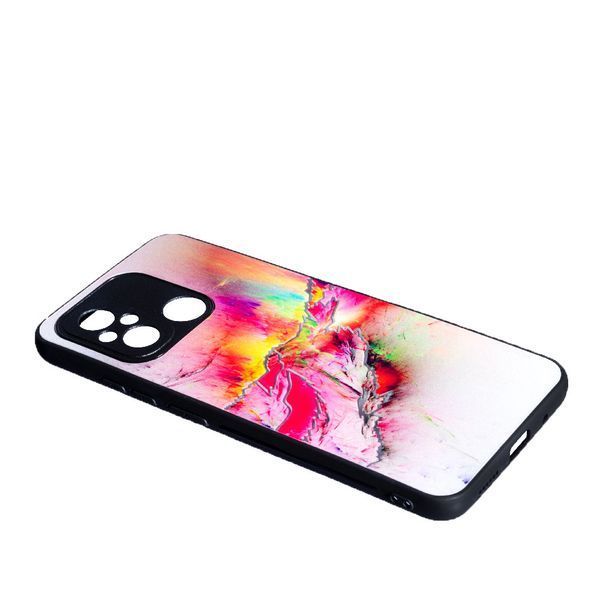 TPU чехол Marble Ultraviolet для Xiaomi Redmi 12C Red 088593 фото