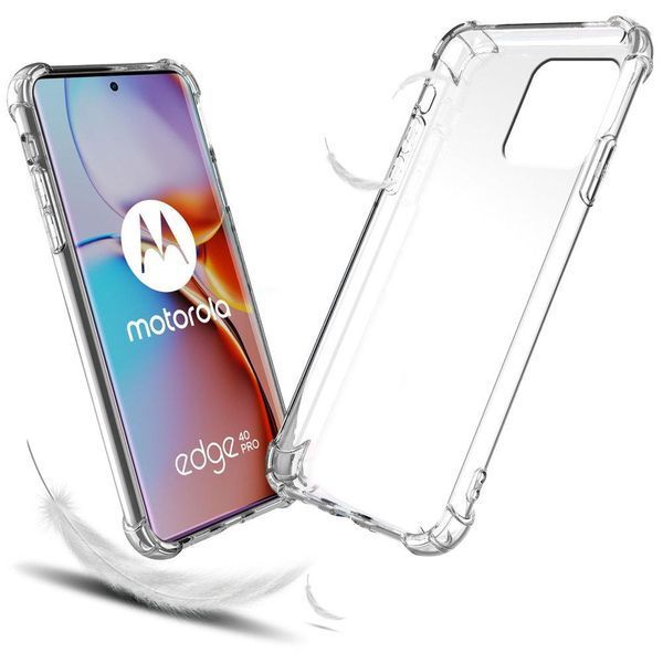 Чехол WXD силиконовый противоударный для Moto Edge 40 Pro 089748 фото