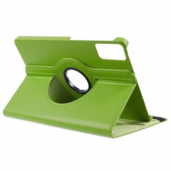 Кожаный чехол книжка 360 на Xiaomi Redmi Pad SE (11") / зеленый 093016 фото