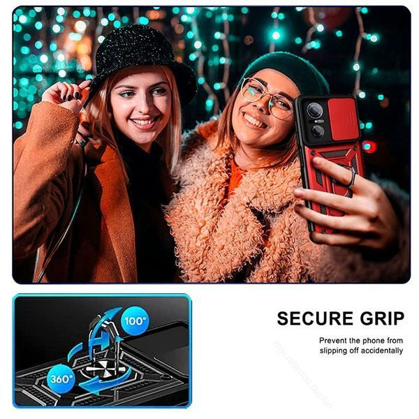 PC + TPU чохол Camshield armor для Huawei Nova 9 SE / синій 89445 фото