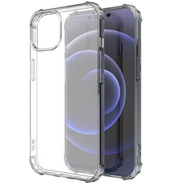 Чохол WXD силіконовий протиударний для iPhone 13 Pro / прозорий 087023 фото