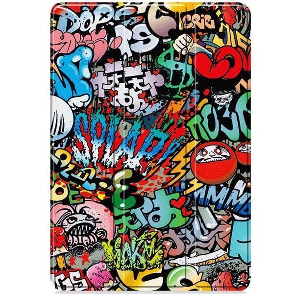 Чехол книжка Crazy Horse на Xiaomi Pad 7S Pro (12.5") / graffiti 100121 фото