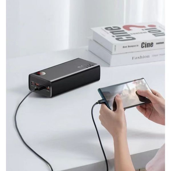 Повербанк Power Bank Hoco J86 Powermaste 22.5W 400000mAh чорний 094464 фото