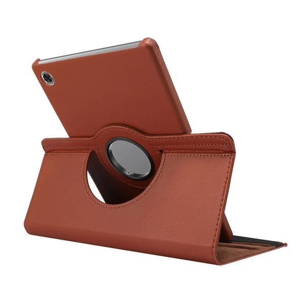 Кожаный чехол книжка 360 для Lenovo Tab 2025 (10.1") / голубой 100827 фото
