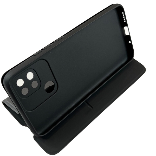Чохол книжка Fibra case для Xiaomi Redmi 10C (наредмі 10ц) сірий 085685 фото