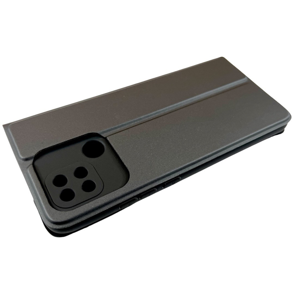 Чохол книжка Fibra case для Xiaomi Redmi 10C (наредмі 10ц) сірий 085685 фото