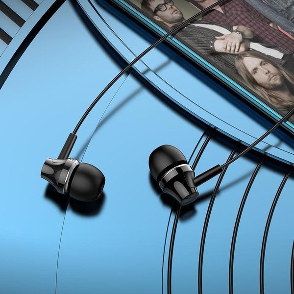 Навушники Borofone BM74 Singer (1.2m) чорний 87668 фото