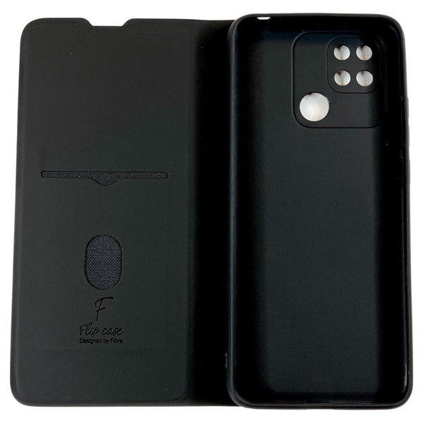 Чохол книжка Fibra case для Xiaomi Redmi 10C (наредмі 10ц) сірий 085685 фото