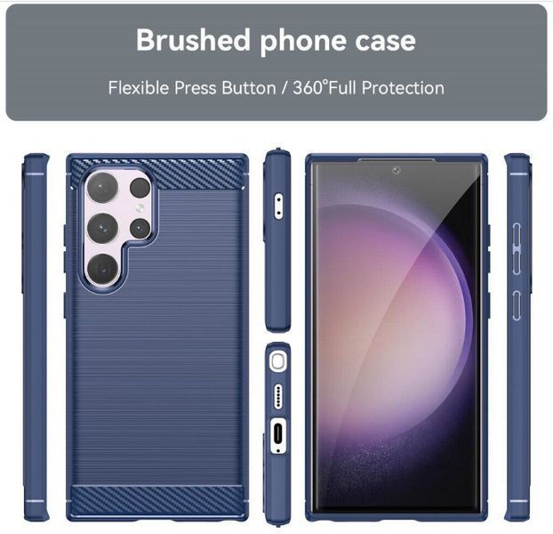 TPU чохол накладка Urban для Samsung Galaxy S24 Ultra / синій 202873 фото