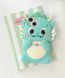 Силиконовый 3D чехол Funny Dragon для iPhone 14 Pro Max / голубой 099524 фото 5