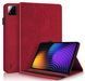 Чехол книжка Wood Book на планшет Poco Pad X1 (11.2") / красный 100946 фото 1
