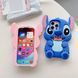 Силиконовый 3D чехол Funny Stitch для iPhone 15 Pro Max / розовый 098939 фото 4