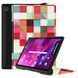 Шкіряний чохол книжка Crazy Horse для Lenovo Yoga Tab 11 квадратики 096367 фото 1