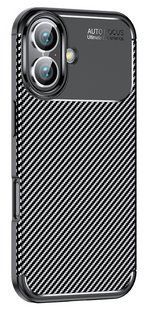 TPU чохол накладка Autofocus для iPhone 16 / чорний 201858 фото
