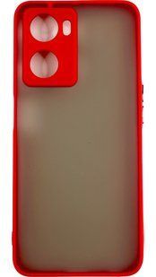 TPU чохол накладка Matte Color Case для OPPO A57S червоний 092669 фото