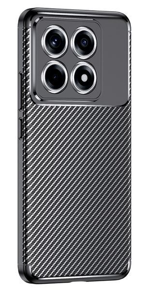 TPU чохол накладка Autofocus для Xiaomi 14 Pro / чорний 201765 фото