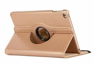 Кожаный чехол книжка 360 на планшет Apple iPad Air 3 10.5" (2019) / золотистый 094171 фото