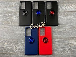PC + TPU чехол Deen Color Ring для Samsung Galaxy S21 Ultra (5 цветов) 082853 фото