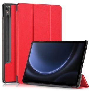 Чехол книжка Crazy Horse для Samsung Galaxy Tab S9 FE (10.9") / красный 093522 фото