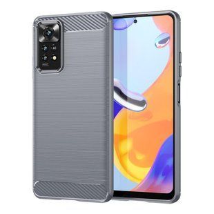 TPU чехол накладка Urban для Poco M4 Pro 5G серый 093294 фото