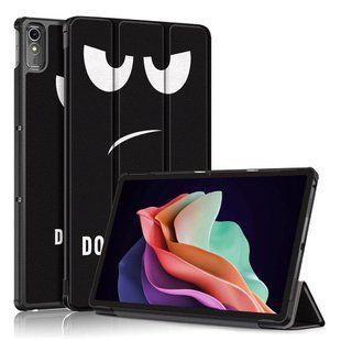 Кожаный чехол книжка Crazy Horse для Lenovo Tab P11 (2nd Gen) 11.5" / dont touch 092019 фото