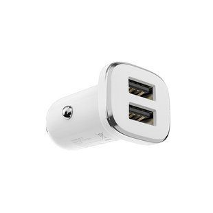 Автомобильное ЗУ BOROFONE BZ12 Lasting power белый 87438 фото