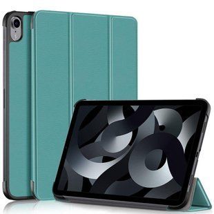 Кожаный чехол книжка Crazy Horse на планшет iPad 10.9" 2022 (10th Gen) / зеленый 099379 фото