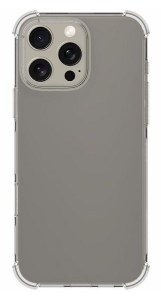 Протиударний силіконовий чохол WXD для iPhone 16 Pro Max / прозорий 200683 фото