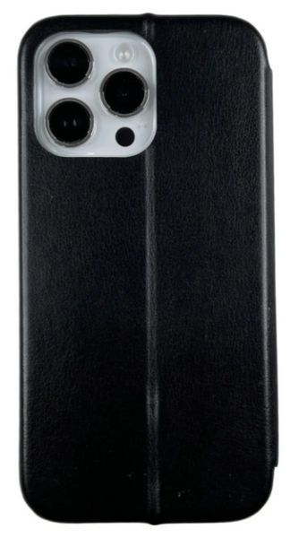 Чехол книжка Elegant book для iPhone 15 Pro / черный 201925 фото