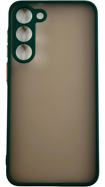 TPU чохол накладка Matte Color Case для Samsung Galaxy S23 темно-зелений 092169 фото