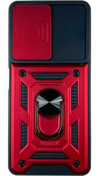 PC + TPU чохол Camshield armor на Xiaomi Poco F4 (на поко ф4) червоний 087288 фото