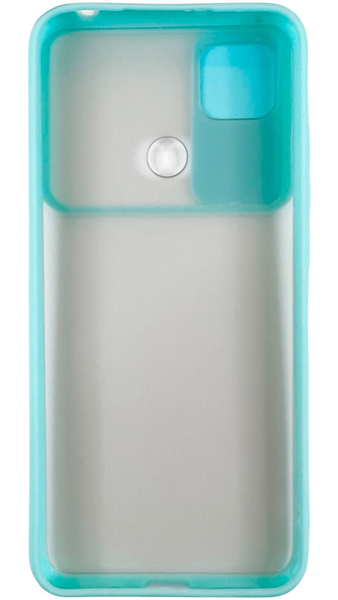 Чехол для TOTU Slide Camera для Xiaomi Redmi 10A (редми 10а) бирюзовый 085700 фото