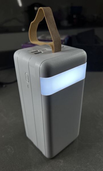УМБ Power Bank з лампою Remax RPP-266 22.5 W 80000 mAh білий 087488 фото