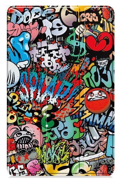 Чохол книжка Crazy Horse на Xiaomi Redmi Pad SE (8.7") 2024 / graffiti 200507 фото