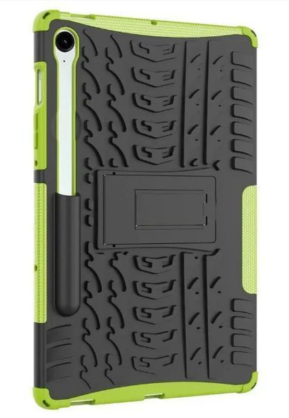 PC + TPU чехол Armor на Samsung Galaxy Tab S9 (11") / зеленый 200221 фото