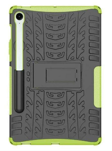 PC + TPU чехол Armor на Samsung Galaxy Tab S9 (11") / зеленый 200221 фото