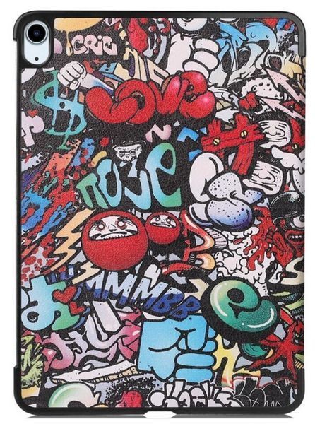 Чохол книжка Crazy Horse на планшет iPad Air 4 10.9" (2020) / graffiti 202710 фото