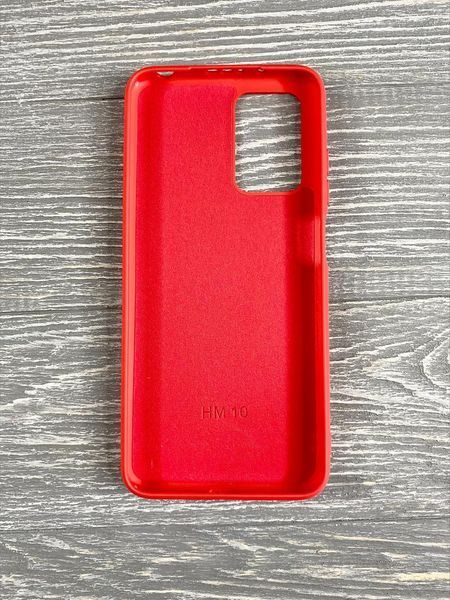 Чохол Soft touch на Xiaomi Redmi 10 / червоний 084330 фото
