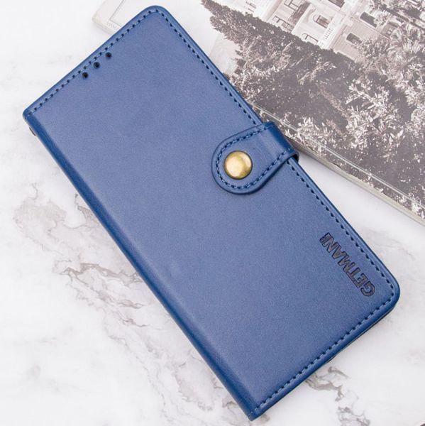 Шкіряний чохол книжка Galant Book для Motorola G15 / синій 204306 фото
