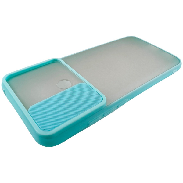 Чехол для TOTU Slide Camera для Xiaomi Redmi 10A (редми 10а) бирюзовый 085700 фото