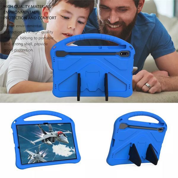 Чохол New Kids Case на Samsung Galaxy Tab S9 FE Plus (12.4") / блакитний 099151 фото