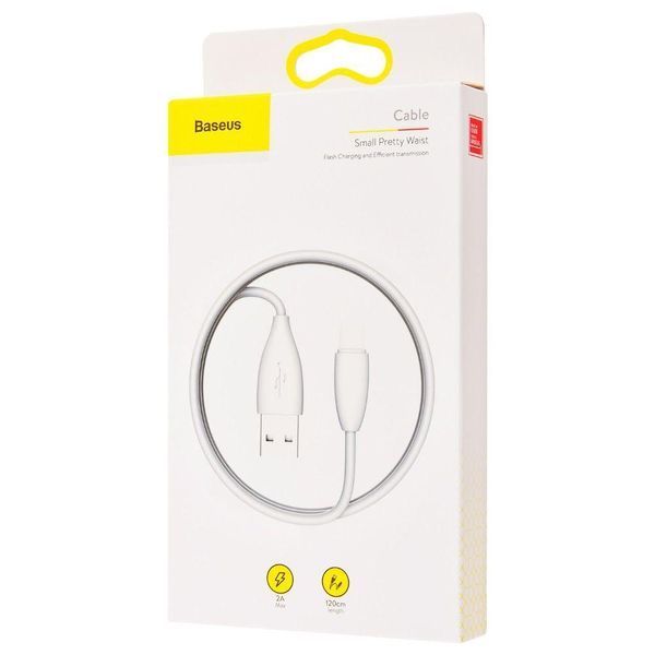Baseus Small Pretty Waist Lightning Cable 2.0A (1.2m) (2 цвета) 16797 фото