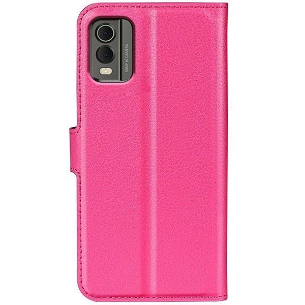 Чехол книжка Lichee для Nokia C32 малиновый 89912 фото
