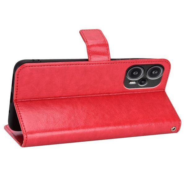 Чохол книжка Book case для Xiaomi Redmi Note 12 Turbo червоний 091262 фото